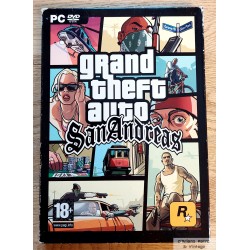 Grand Theft Auto - San Andreas - Med bok - PC