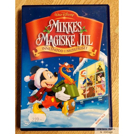 Mikkes magiske jul - Innesnødd i musehuset - DVD