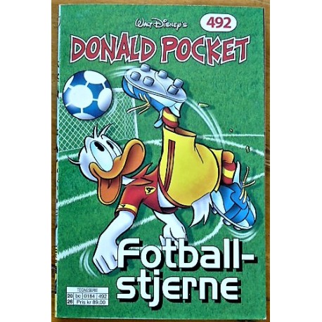 Donald Pocket- Nr. 492 - Fotballstjerne