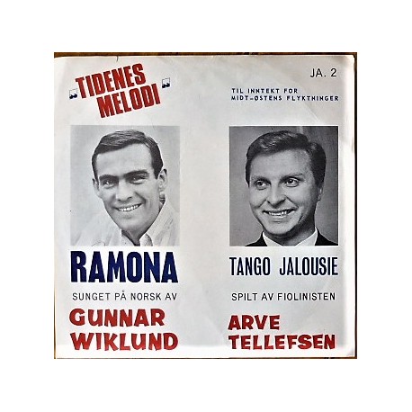 idenes melodi- Ramona//Tango Jalousie (Singel vinyl)