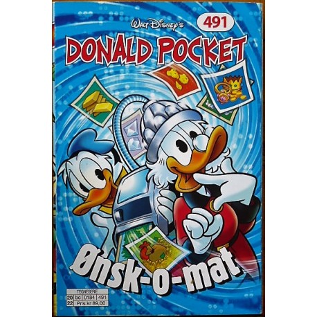 Donald Pocket- Nr. 491 - Ønsk-o-mat