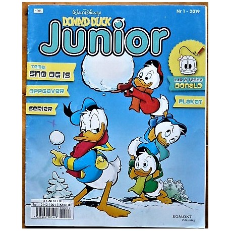 Donald Duck Junior- Nr. 1- 2019