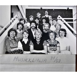 Musikklinja på Fjellhaug 1981/82