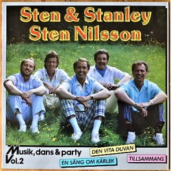 Sten & Stanley//Sten Nilsson- Musik, dans & party 2 (LP- vinyl)