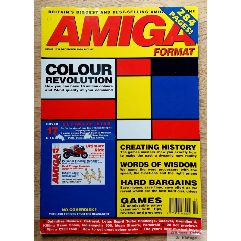 Amiga Format 1990 December Nr17 Colour Revolution Obriens