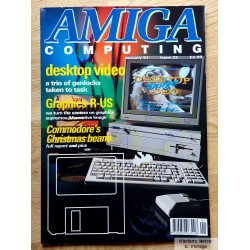 Amiga Computing - 1991 - January - Nr. 32 - Desktop Video