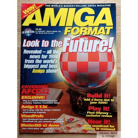 Amiga Format - 1998 - January - Nr. 106 - Look to the Future!
