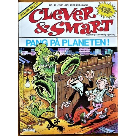 Clever & Smart- Pang på planeten- Nr. 11- 1988
