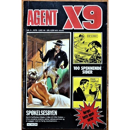 Agent X9- Nr. 9- 1978- Spøkelsesbyen