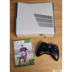 Xbox 360 S - 258 GB HD - Med FIFA 15
