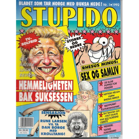 Stupido - 1992 - Nr. 1 - Rhesus Minus