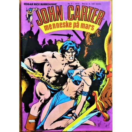 John Carter- Menneske på Mars- Nr. 5- 1979