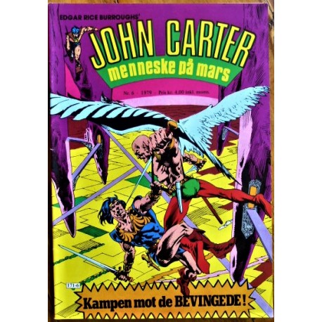 John Carter- Menneske på Mars- Nr. 6- 1979