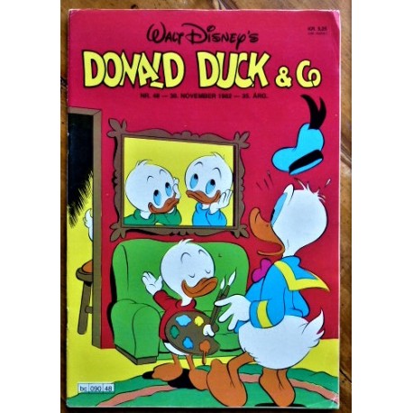 Donald Duck & Co- Nr. 48- 1982- Med bilag