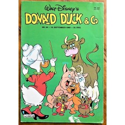 Donald Duck & Co- Nr. 38- 1980- Med bilag