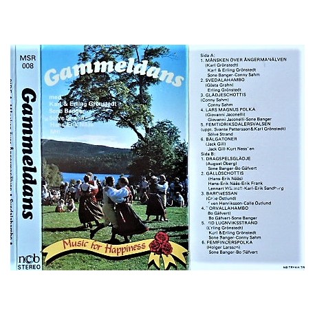 Gammeldans - Music for Happiness (kassett)