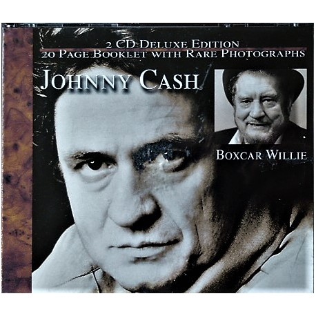 Johnny Cash/ Boxcar Willie- (2X CD)