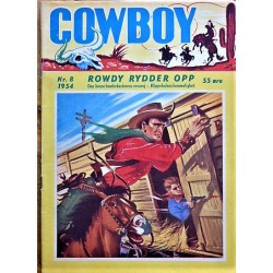 Cowboy- Nr. 8- 1954- Rowdy rydder opp
