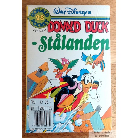 Donald Pocket - Nr. 28 - Stålanden - Innplastet