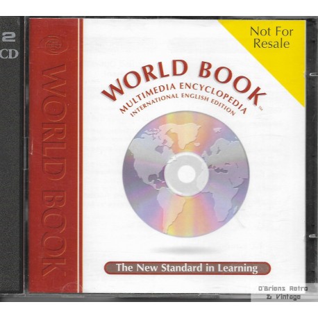 World Book - Multimedia Encyclopedia - International English Edition - CD-ROM