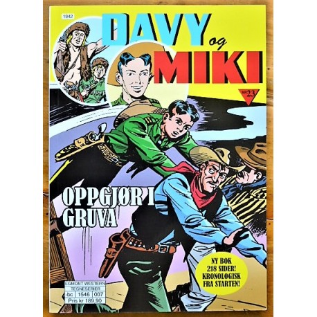 Davy og Miki- Tegneseriebok Nr. 23