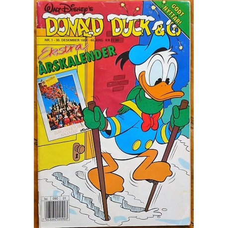 Donald Duck & Co- Nr. 1- 1991- Med bilag