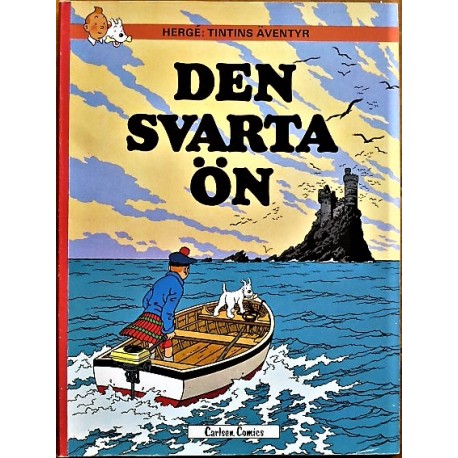 Tintin- Nr. 15- Den svarta ön (Svensk)