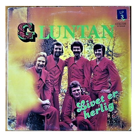 Gluntan- Livet er herlig (LP- vinyl)