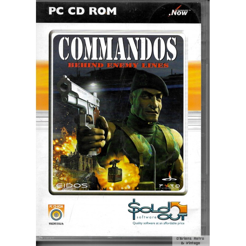 Commandos behind enemy lines pc o briens retro vintage