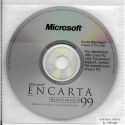 Microsoft Encarta Encyclopedia 99 - PC CD-ROM