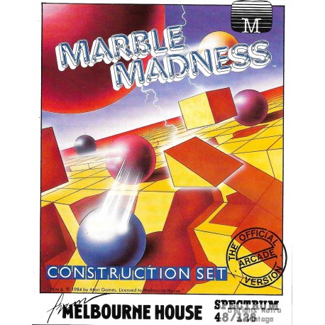 Marble Madness - Construction Set (Melbourne House) - ZX Spectrum