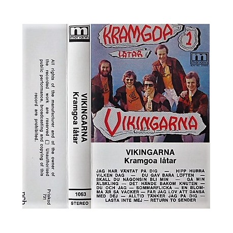 Vikingarna- Kramgoa Låtar 1