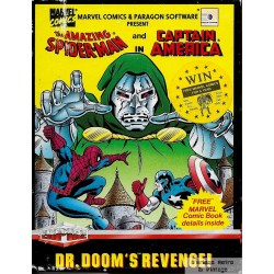 The Amazing Spider-Man and Captain America in Dr. Doom's Revenge! (Marvel / Paragon Software)