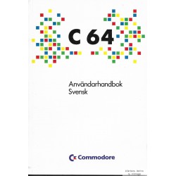 C64 - Användarhandbok - Svensk