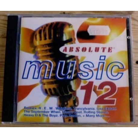 Absolute Music 12 med blant andre Rednex, REM, Stones