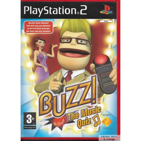 Buzz! - The Music Quiz - Norsk tale - Playstation 2