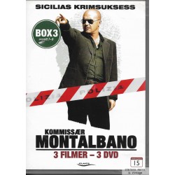 Kommissær Montalbano - Box 3 - Avsnitt 7-9 - DVD