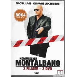 Kommissær Montalbano - Box 4 - Avsnitt 10-12 - DVD