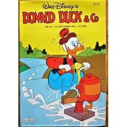 Donald Duck & Co- 1981- Nr. 38- Med bilag