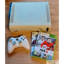 Xbox 360 - 20 GB HD - Med to FIFA-spill