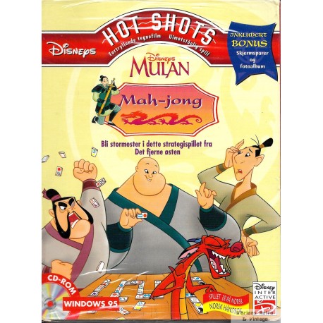 Disney's Hot Shots - Mulan Mah-jong (Disney Interactive) - PC