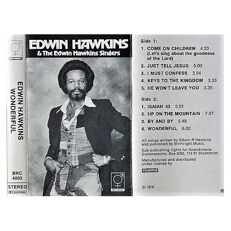 Edwin Hawkins- Wonderful