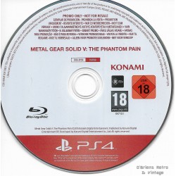 Playstation 4: Metal Gear Solid V: The Phantom Pain (Konami)