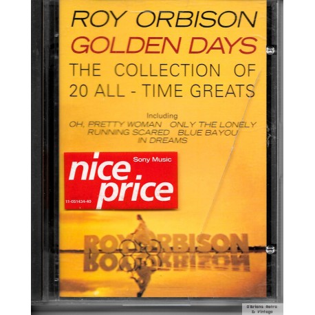 Roy Orbison - Golden Days - The Collection of 20 All-Time Greats - MiniDisc - MD