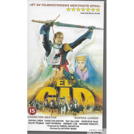 El Cid - VHS
