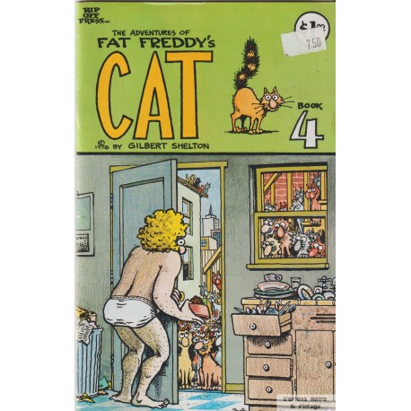 The Adventures of Fat Freddy's Cat - Book 4 - 1978