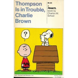 Thompson Is In trouble, Charlie Brown - Peanuts - Charles M. Schulz - 1973