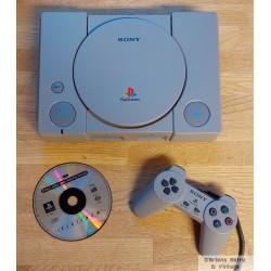 Playstation 1 - Komplett konsoll med Hercules