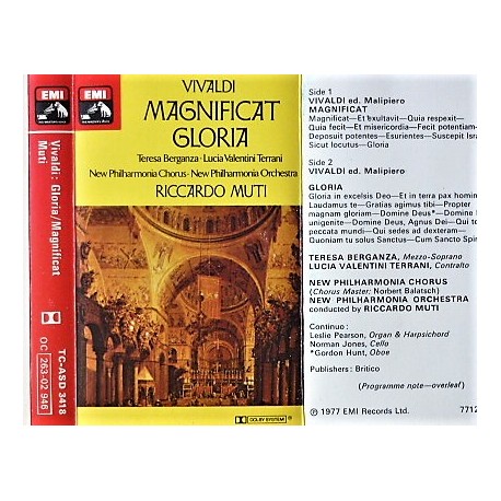 Vivaldi: Gloria Magnificat Muti