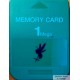 Playstation 1 - 1 MB Memory Card - Grønt